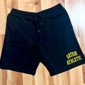 SATAN ATHLETIC INTERNATIONAL SHORTS. 😈 NOWHERE ONLINE OR IN STORES.